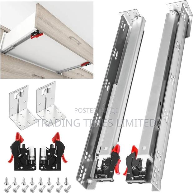 Under Mount Drawer Rails 20 Inches
