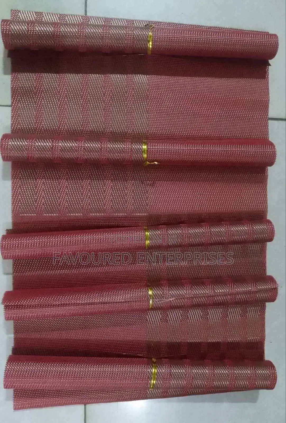 Woven Pvc Table Mat,