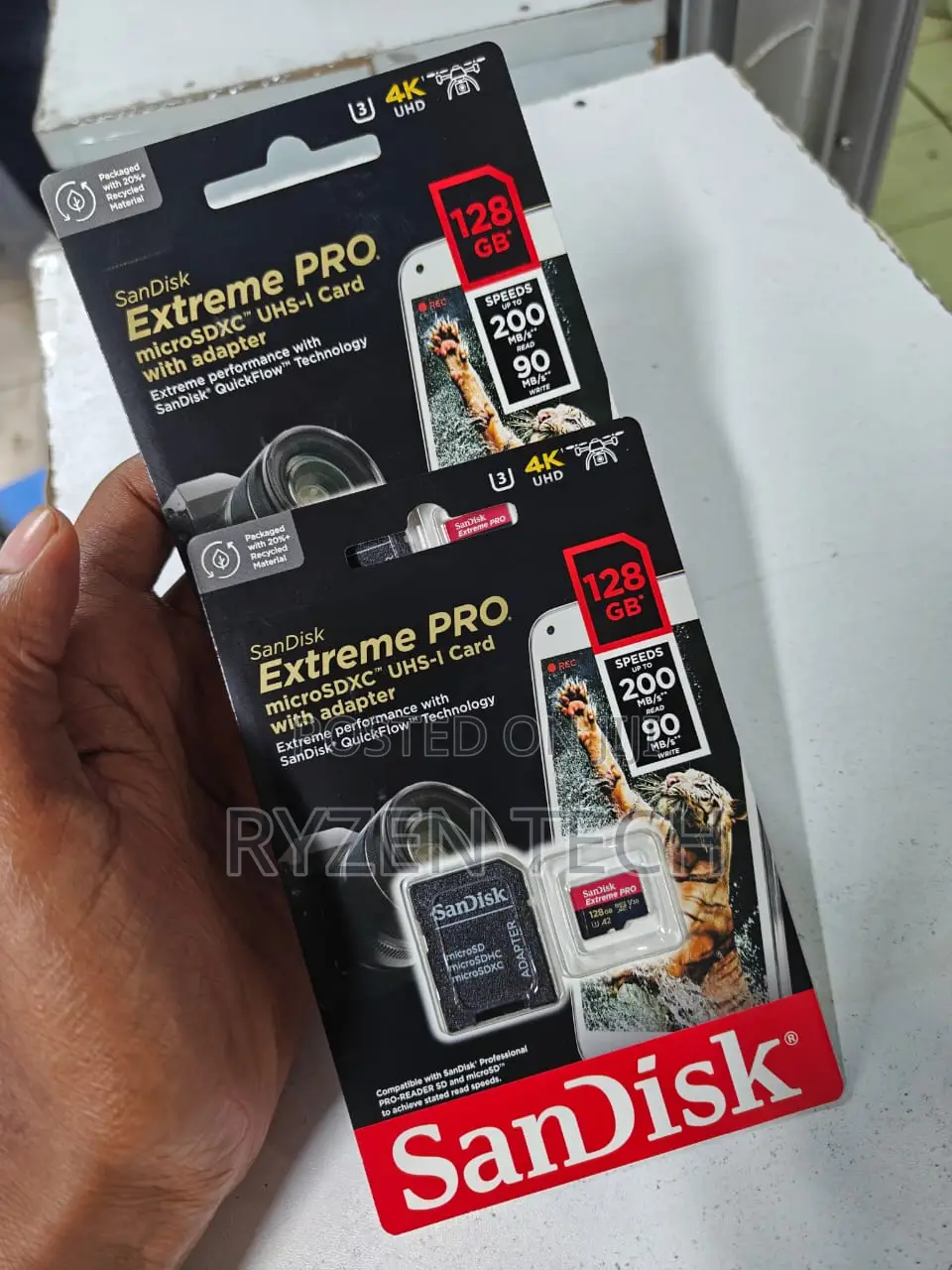 Sandisk Extreme Pro Microsdxc Sd Card Up To 200mb/S - 128gb