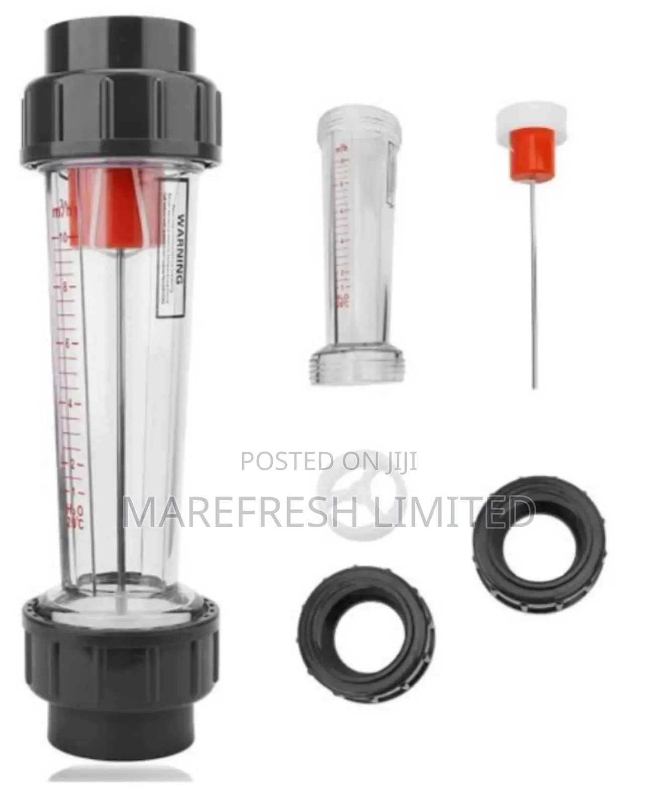 Water Flow Meter Plastic Tube 10m3/H