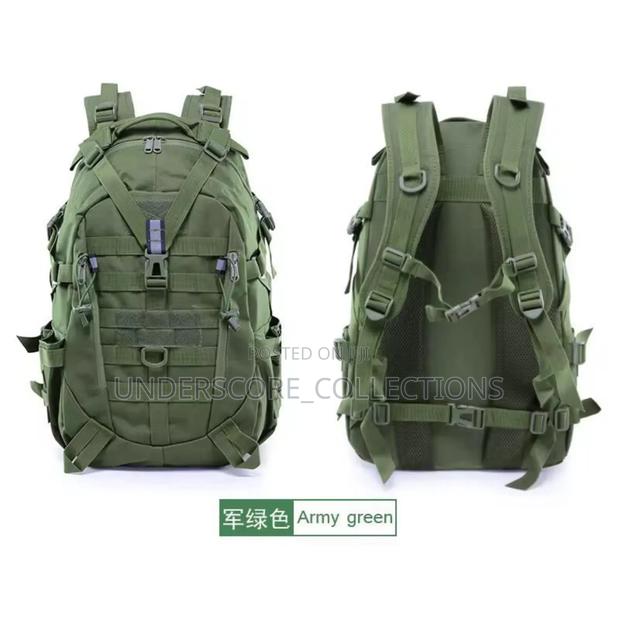 Tactical/Military Army Green Capacity Backpack Bags