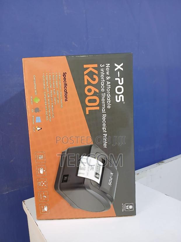Xpos Receipt Wi Fi Printer Xprinter Xp K260l Ethernet Usb - thumbnail 2