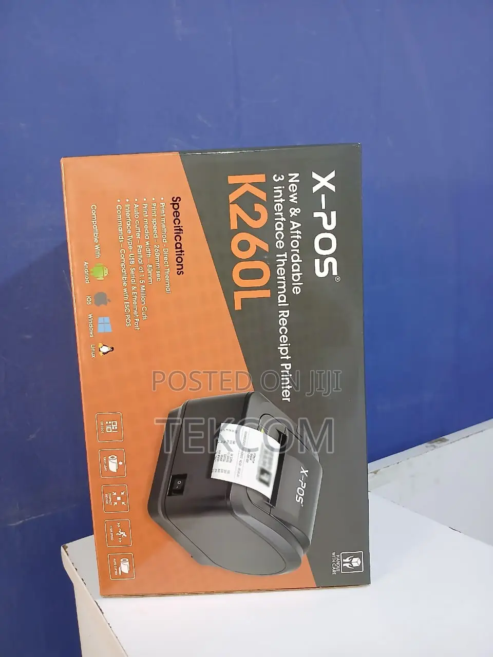 Xpos Receipt Wi Fi Printer Xprinter Xp K260l Ethernet Usb