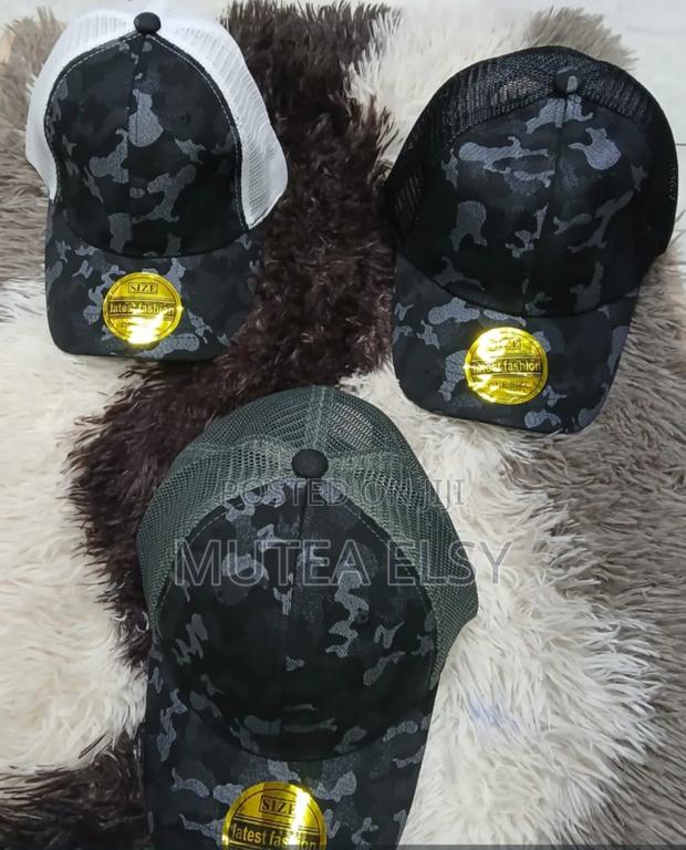 Jungle Green Vintage Stand Caps - main view