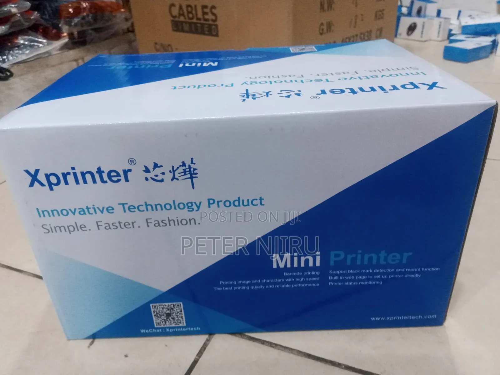 X-Printer Innovative Technology for Printing Stickers