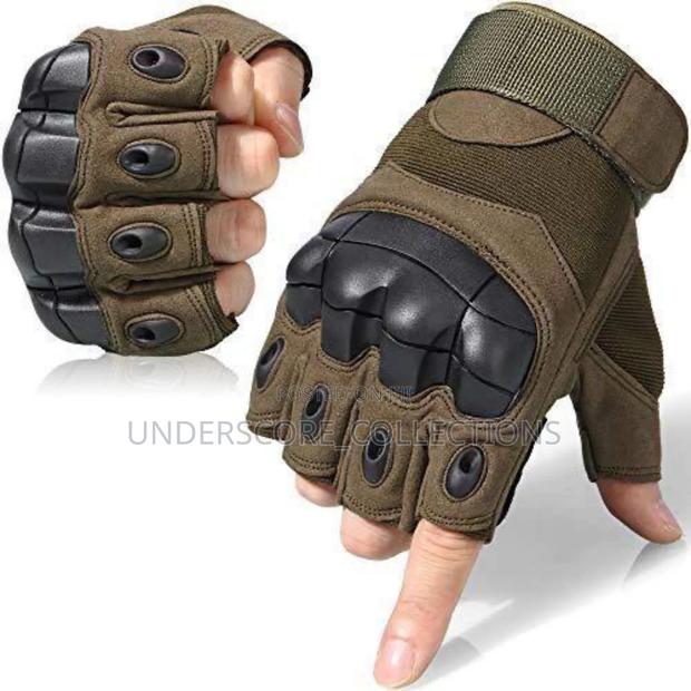 Tactical/Military Army Green Gloves - main view