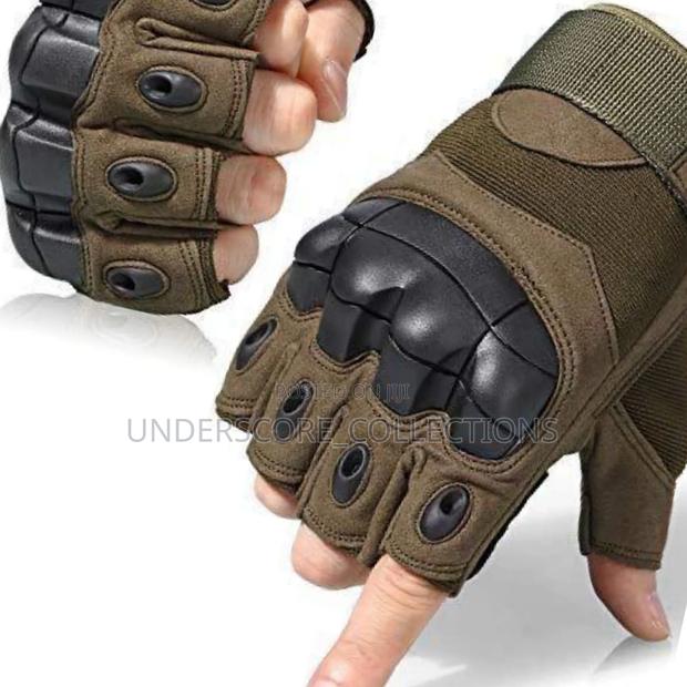 Tactical/Military Army Green Gloves - thumbnail 2