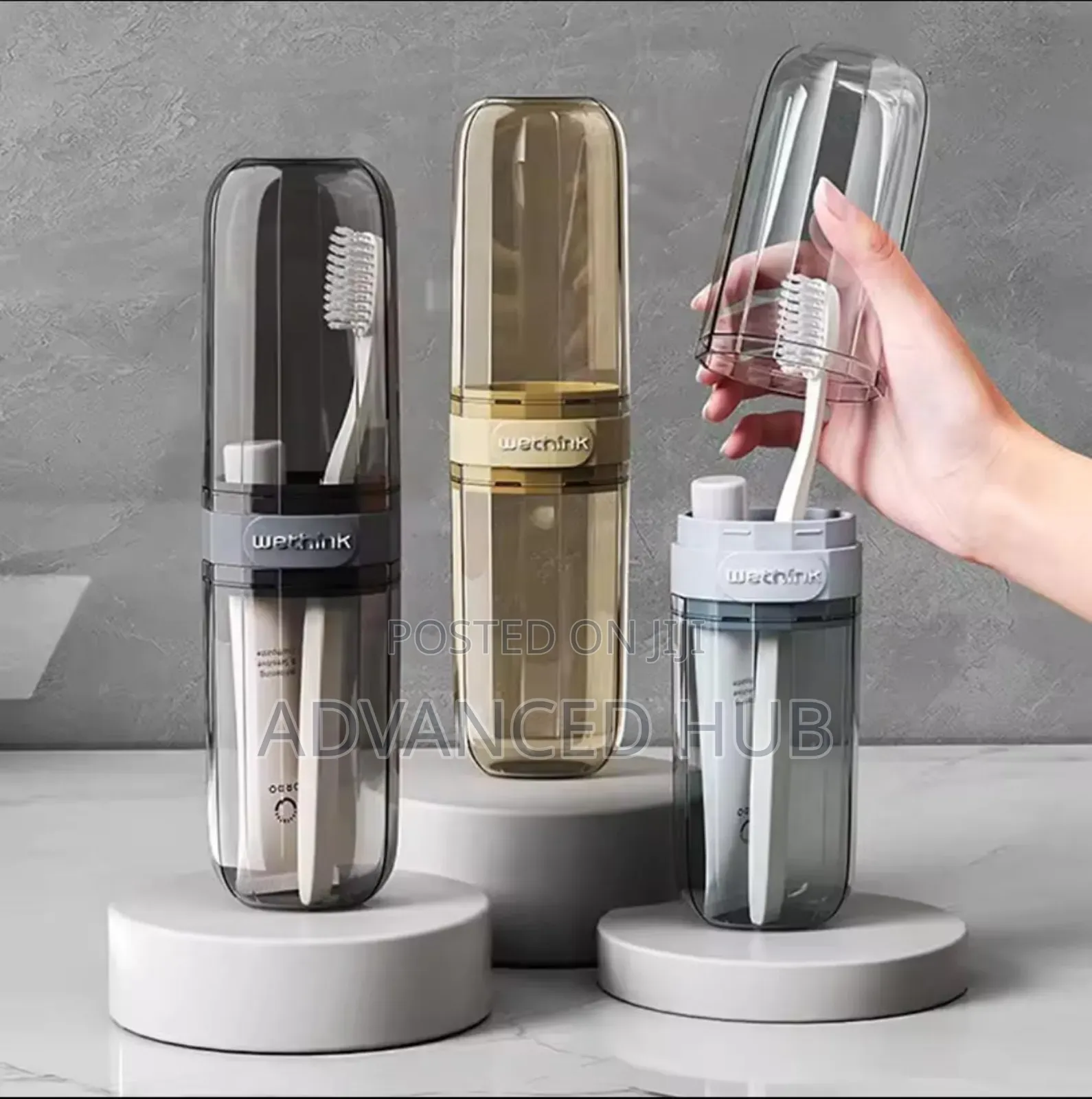 Exquisite Portable Travel Toothbrush/Paste Holder