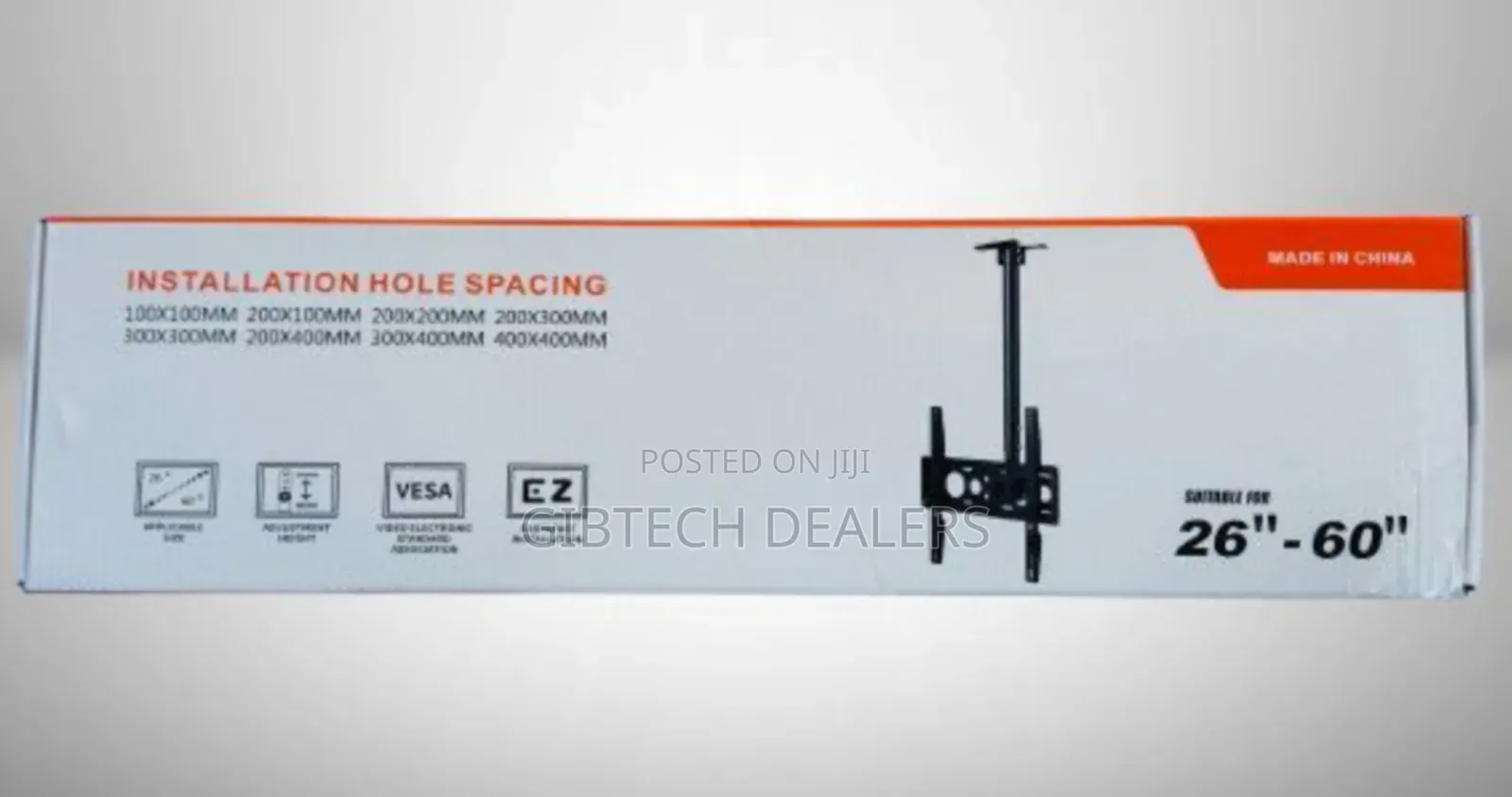 Tv Ceiling Wall Mount Wall Bracket 26-60 Inches
