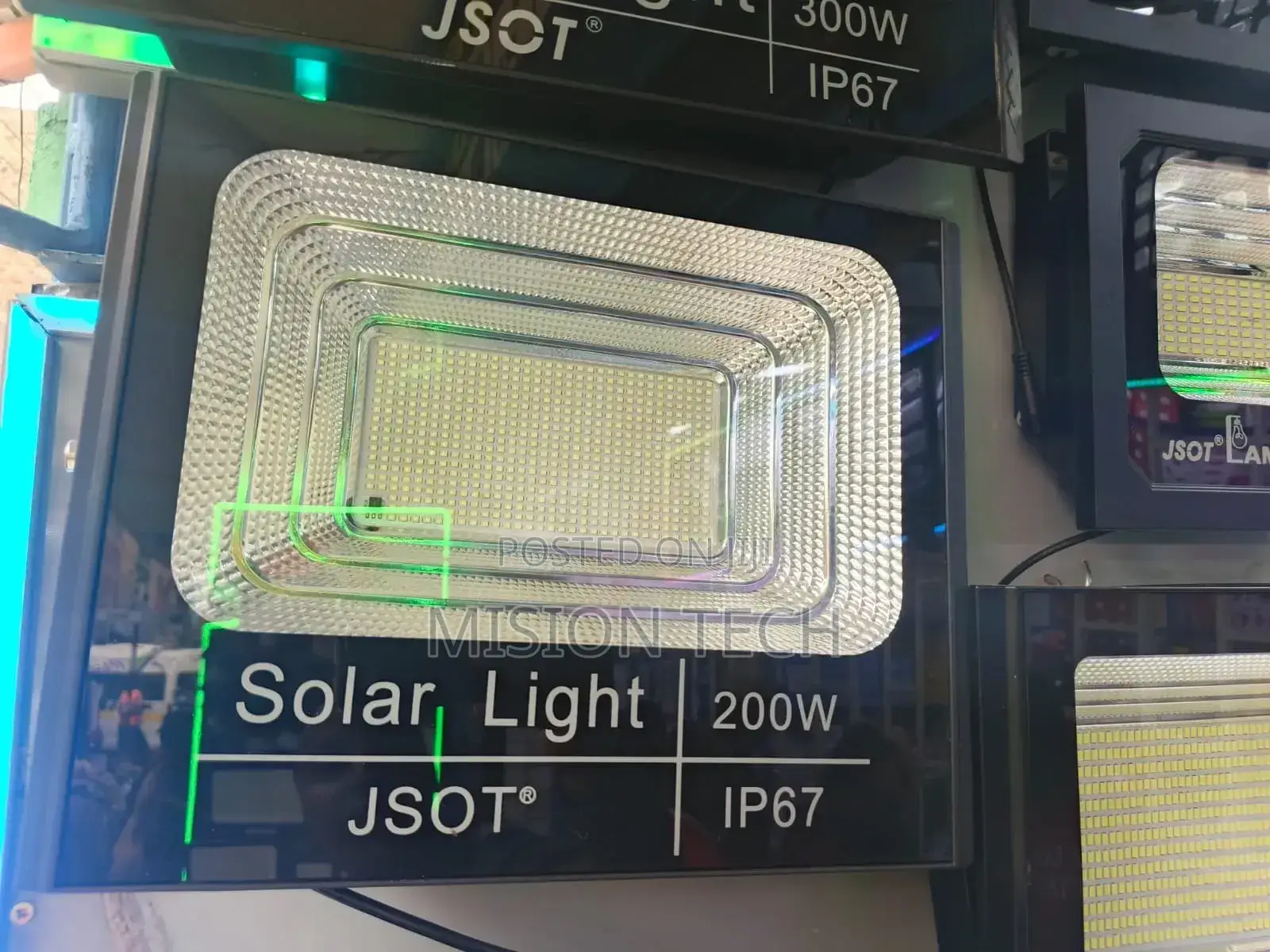 Jsot 200watts Solar Floodlights Ip67* 
