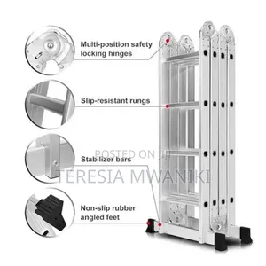 16 Feet Mulpurpose  Ladder, Construction  And Home Use