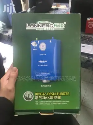 Biogas Desulfurizer With Inbuilt Gauge