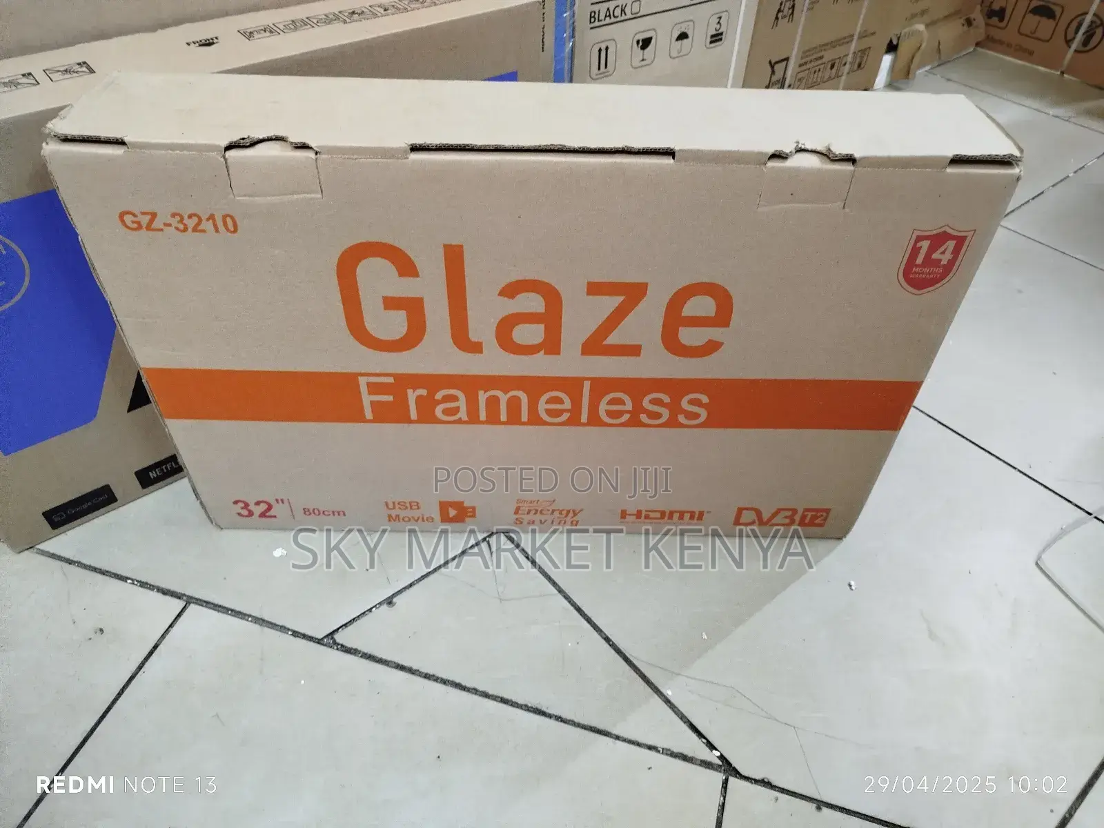 Glaze 32 Inch Smart Frameless Tv