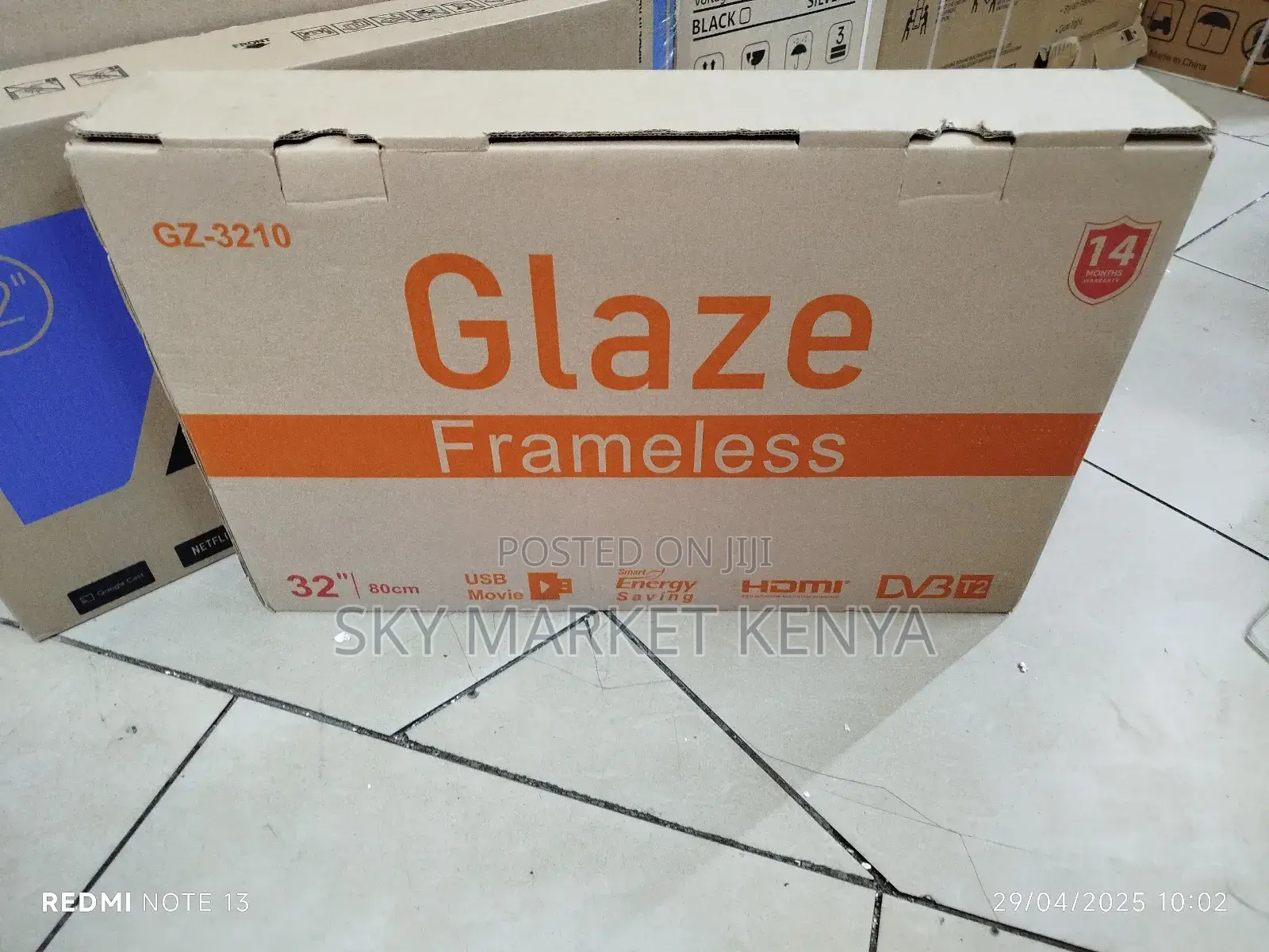 Glaze 32 Inch Smart Frameless Tv