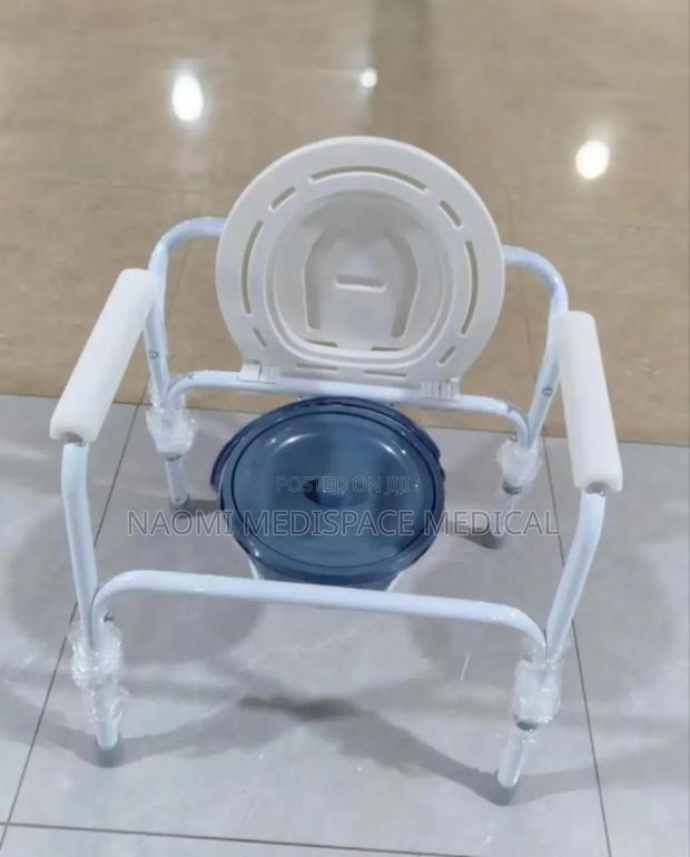 Extra Wide Commode Seat/Commode Chair - main view