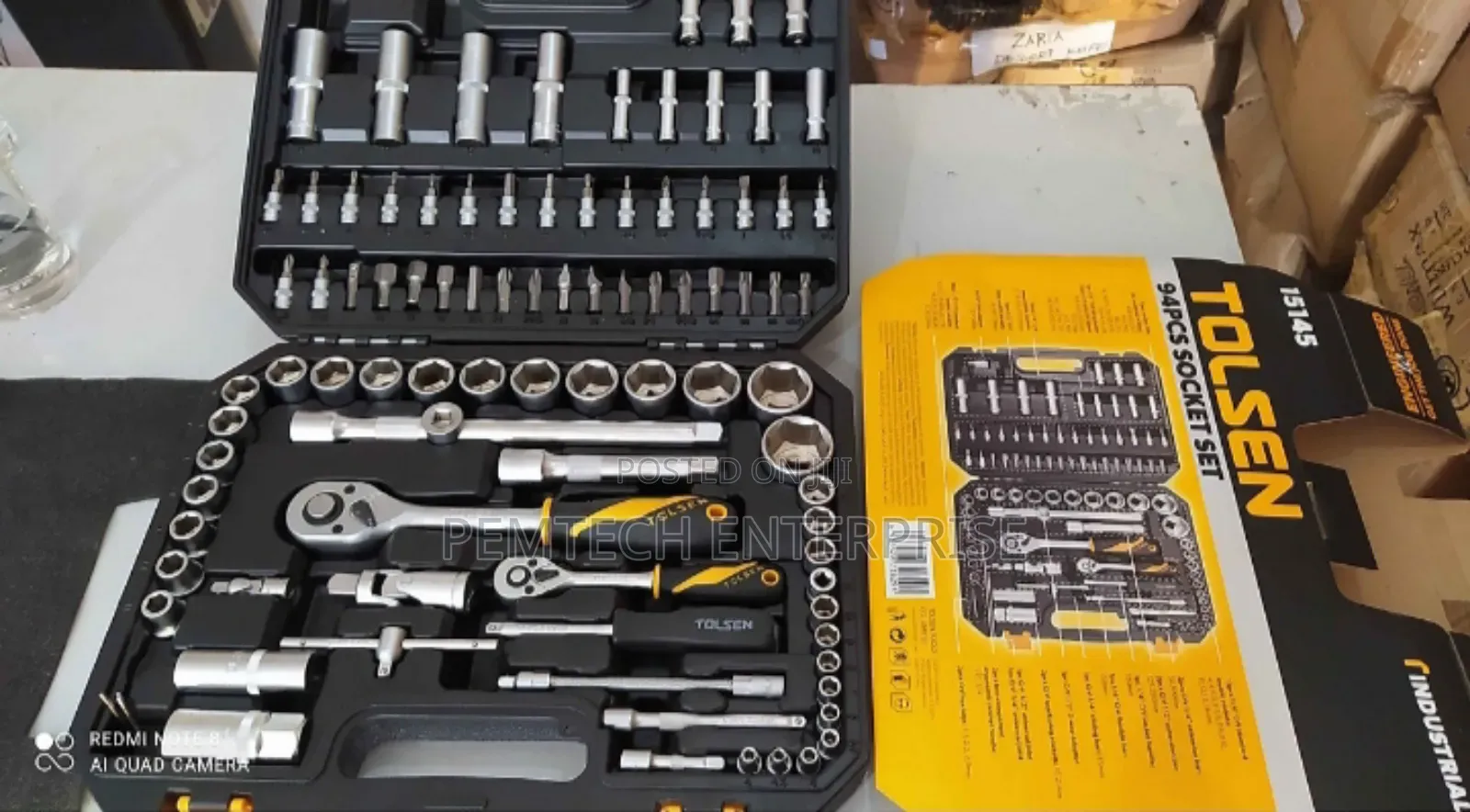 Tolsen 15145 94-Piece Bolt Opener Set