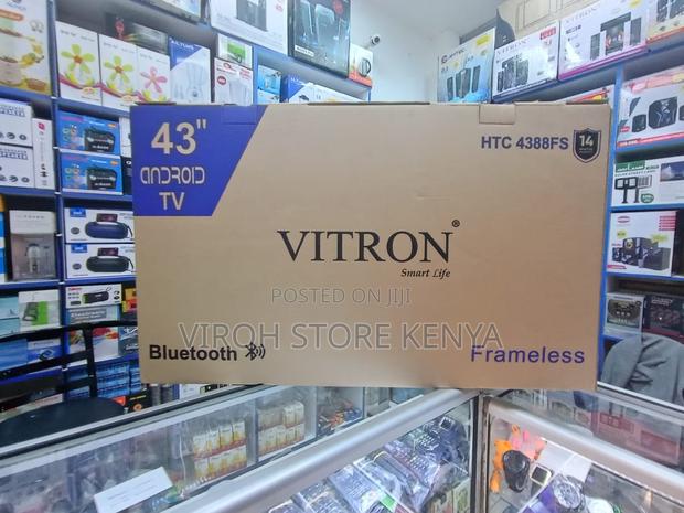 Vitron 43′′ Frameless Smart Android Full Hd Tv – Bluetooth - main view