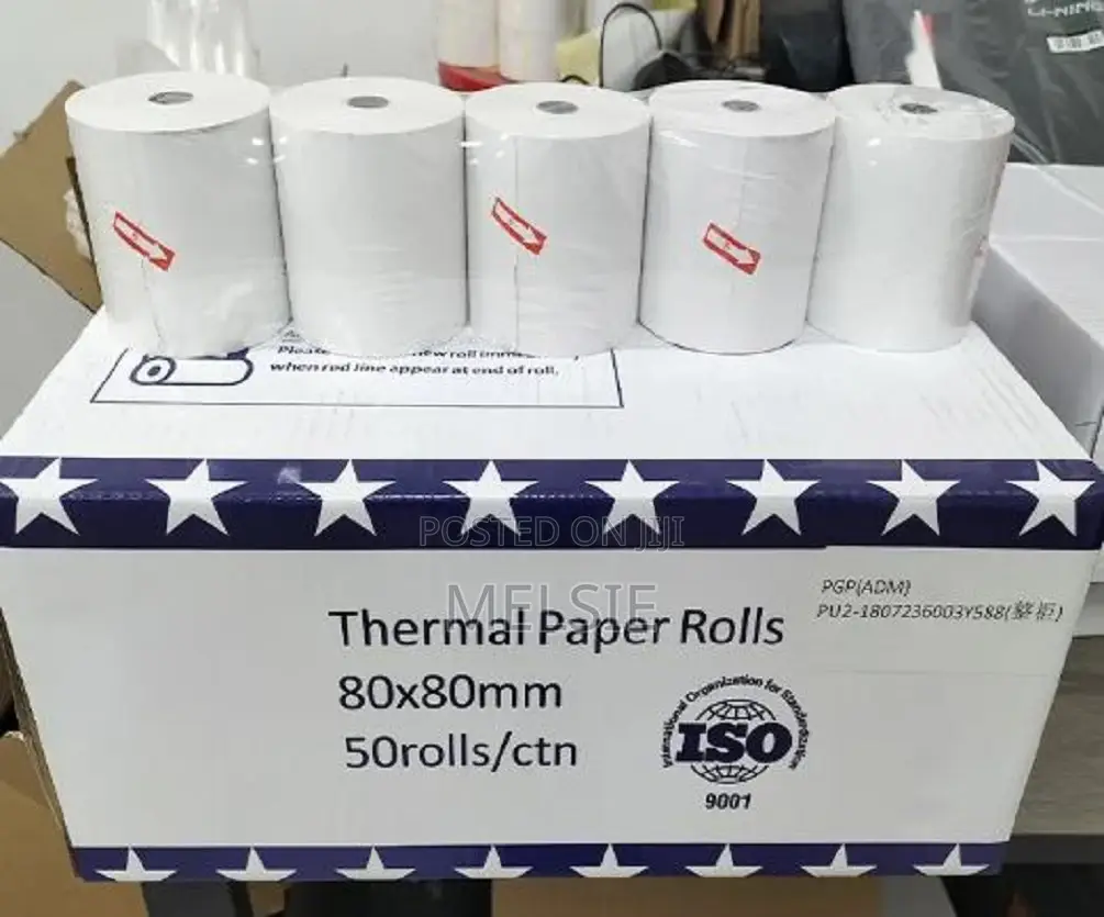 High Quality Thermal Cash Register Paper Roll 50 Rollsperbox