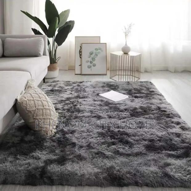 Fluffy Cozy Brown Affordable Carpets Available - thumbnail 2