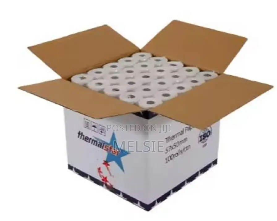 Thermal Paper Roll Thermal Receipt Paperrestocked80 X 80 Mm