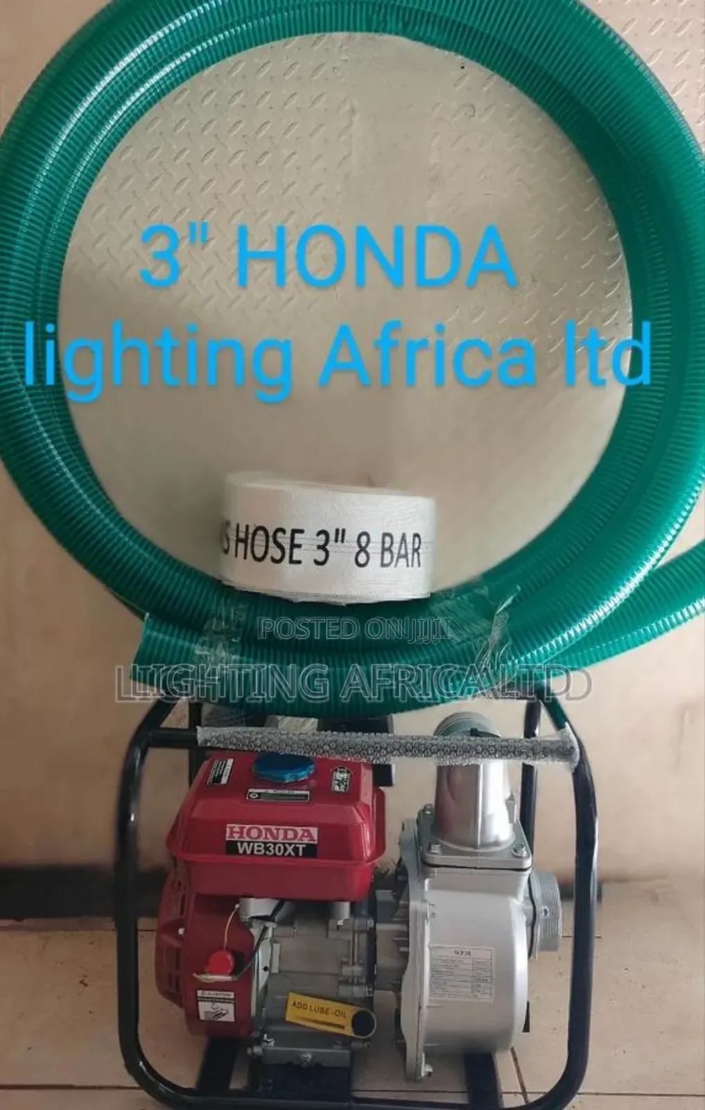 Honda 3" Water Pump + 3 Meters Suction Pipe + 50m Delivery Pipe