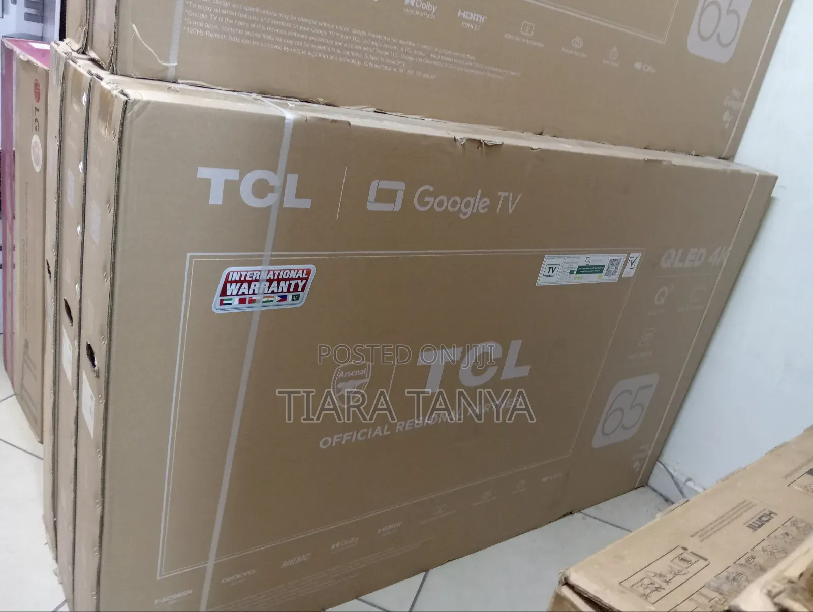 TCL 65" Uhd Google Tv V6b