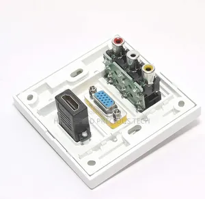 Hdmi Vga Rca Faceplate
