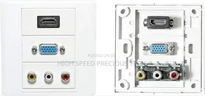 Hdmi Vga Rca Faceplate
