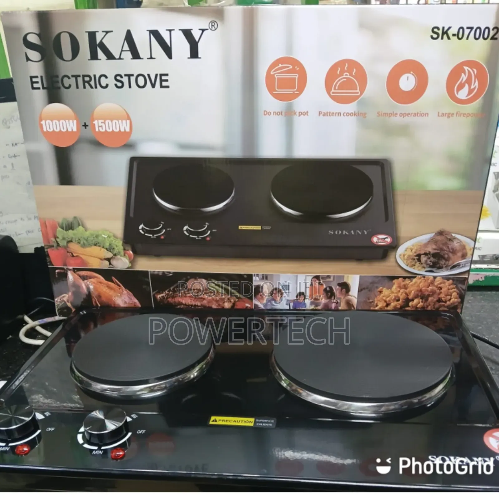 Sokany Double Induction Cooker