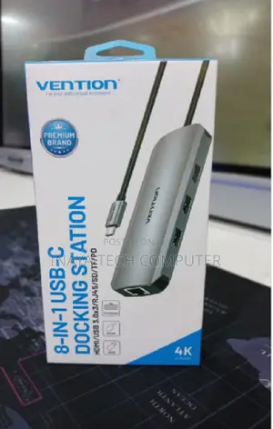 Vention Usb C Multi-Function 8 in 1 Docking Station-CNDHB