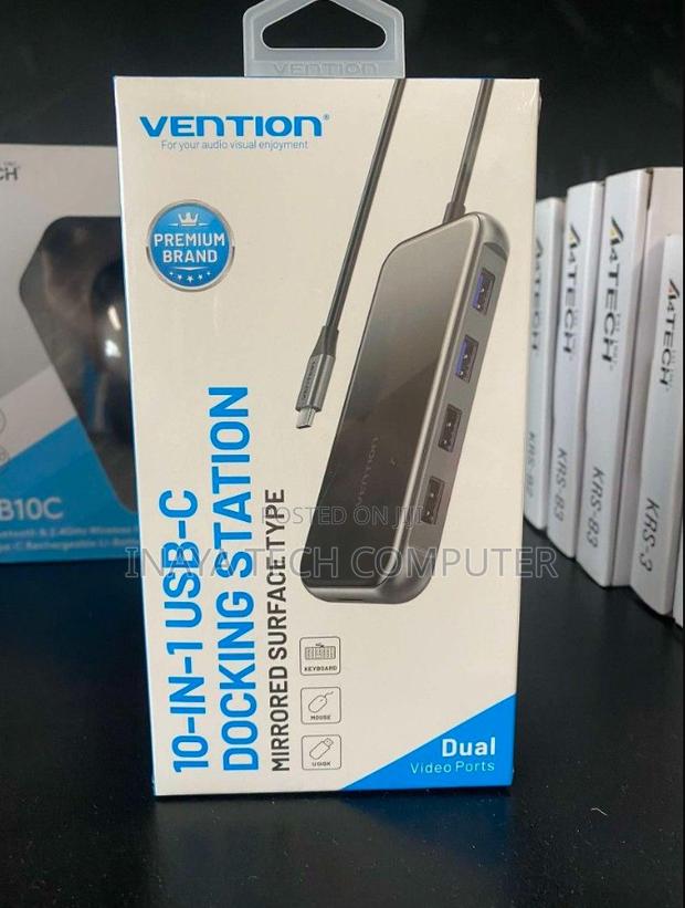 Vention Usb C Multi-Function 10 in 1 Docking Station-TFGHB