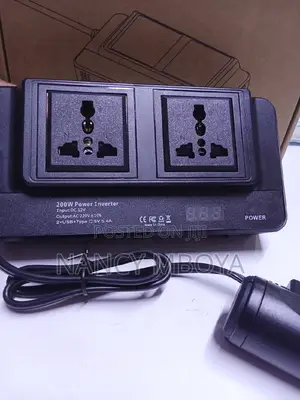 Type C Car Inverter 200w Dc to Ac.2ac