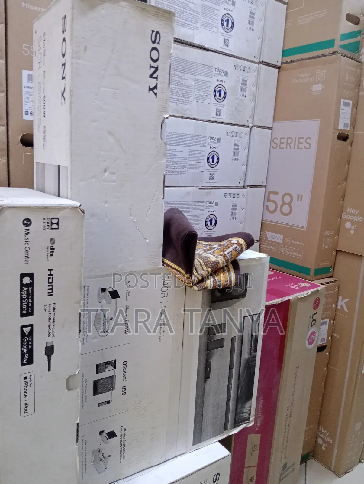 Sony S40r Wireless Rear Speakers With 600 Watts