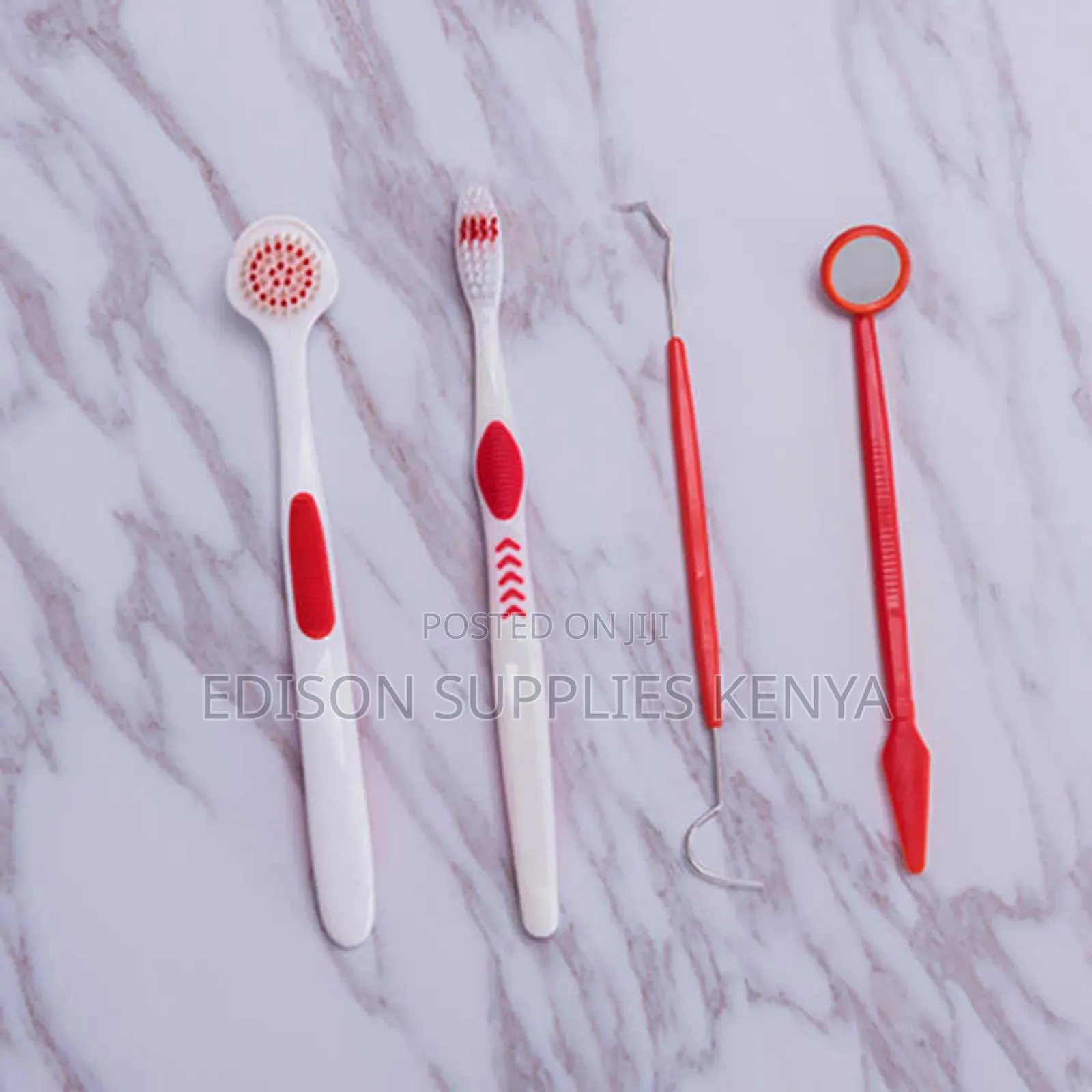 8pcs Dental Set Oral Hygiene Care Kit Orthodontic Toothbrush Set