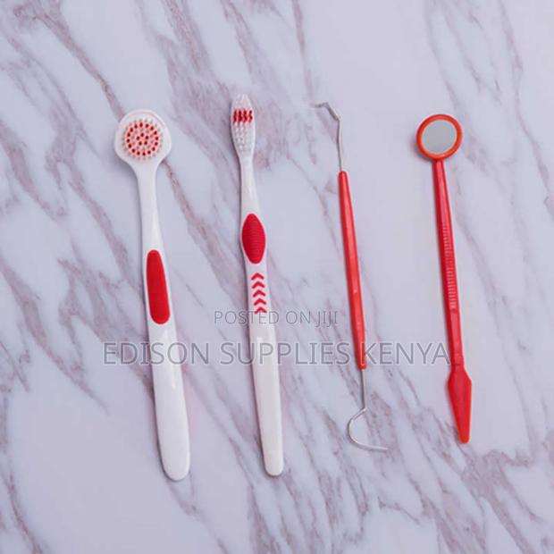8pcs Dental Set Oral Hygiene Care Kit Orthodontic Toothbrush Set - thumbnail 6