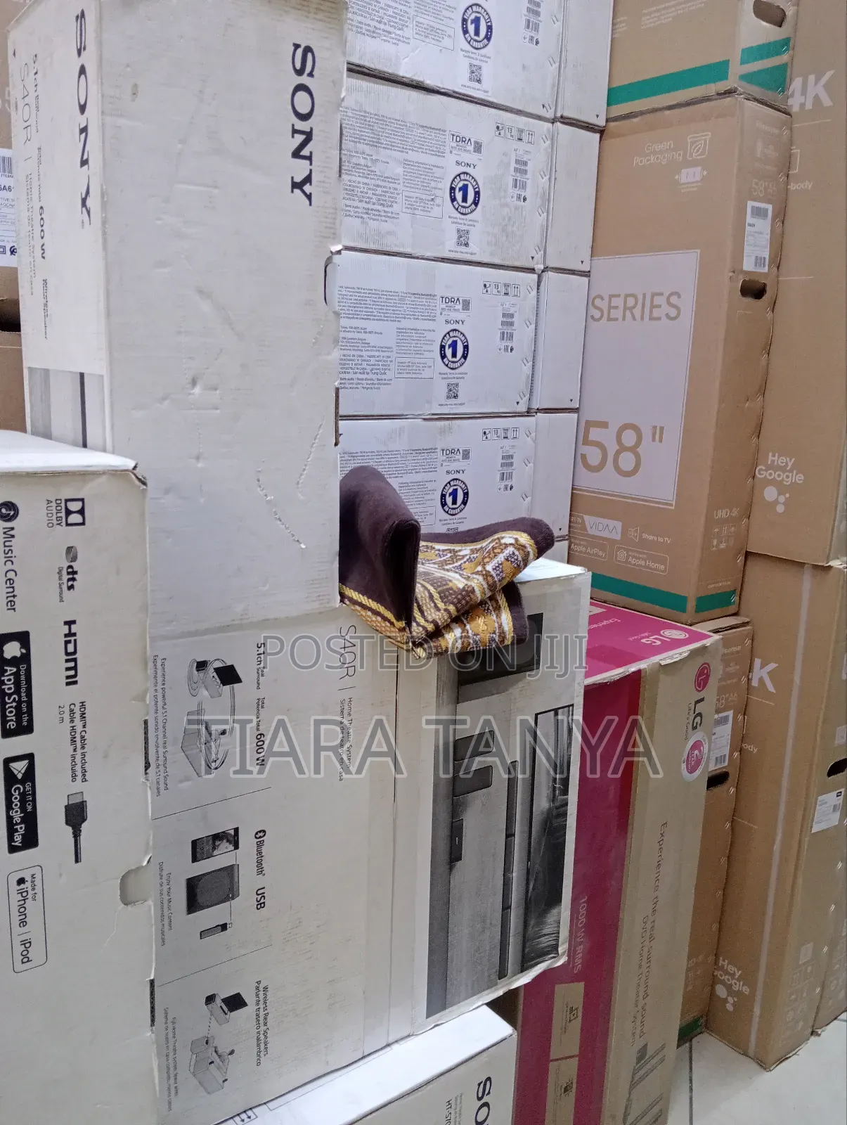 Sony S40r Wireless Rear Speakers With 600 Watts