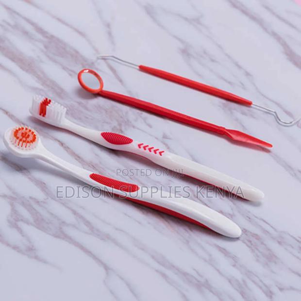 8pcs Dental Set Oral Hygiene Care Kit Orthodontic Toothbrush Set - thumbnail 3
