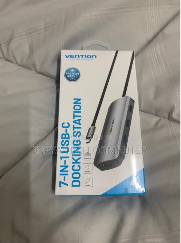 Vention Usb C Multi-Function 7 in 1 Docking Station --Tojhb - main view