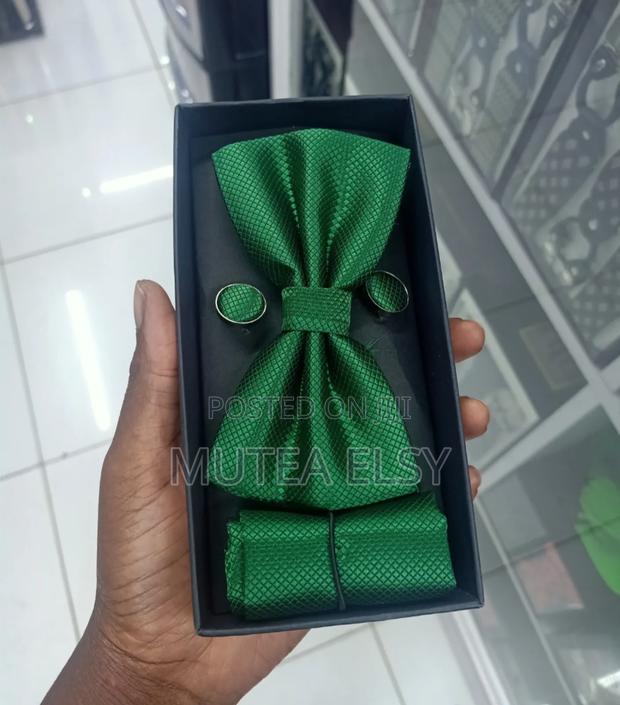 Safaricom Green Bowtie Sets - main view