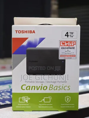 Toshiba Canvio Basics 4tb Portable External Hard Drive