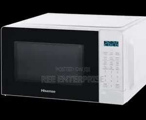 Brand New Hisense White Digital Microwave