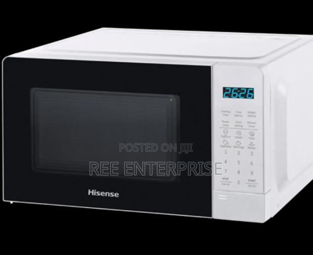 Brand New Hisense White Digital Microwave