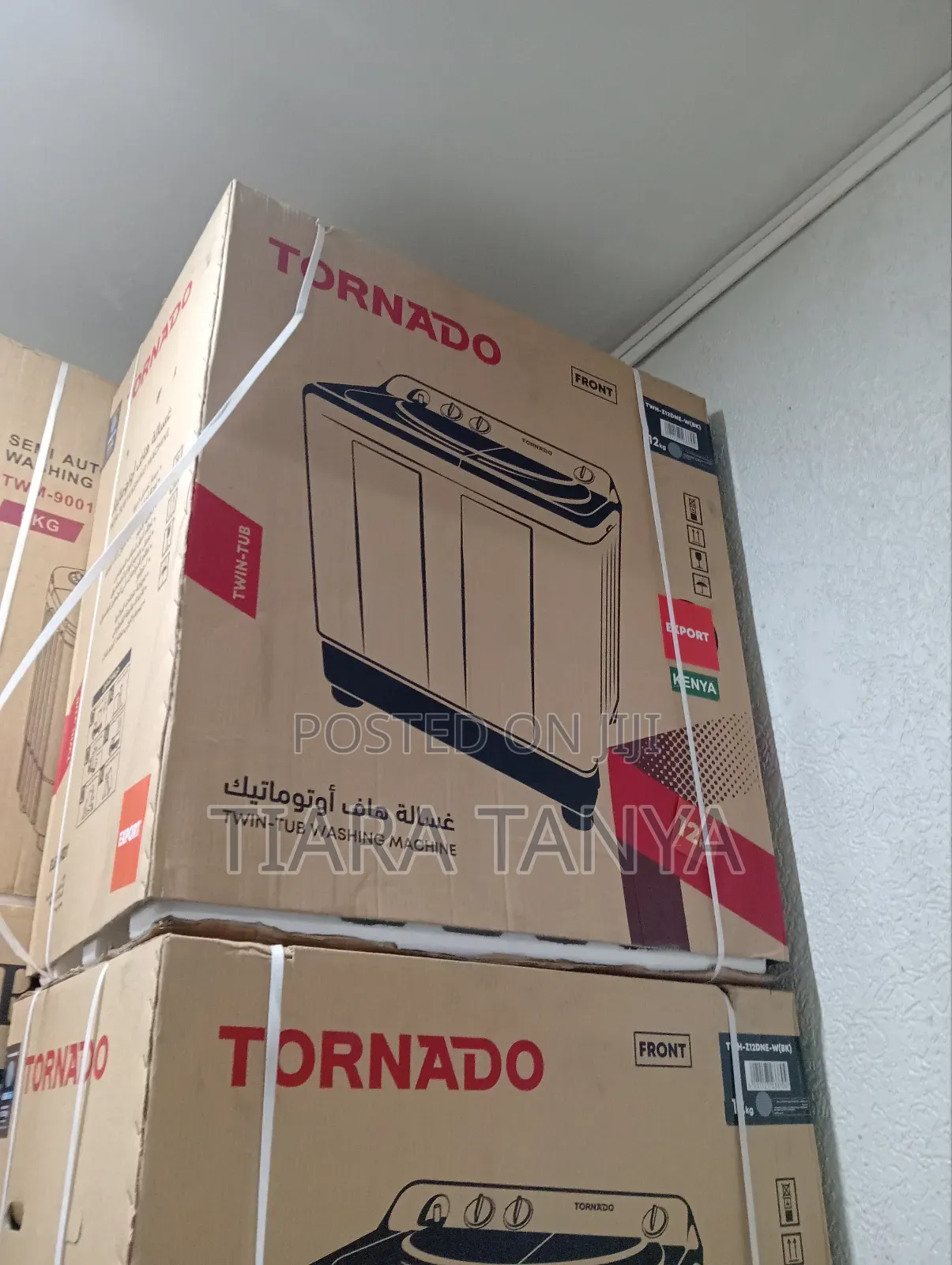 Tornado 12 Kg Top Load Twin Tub Washing Machine