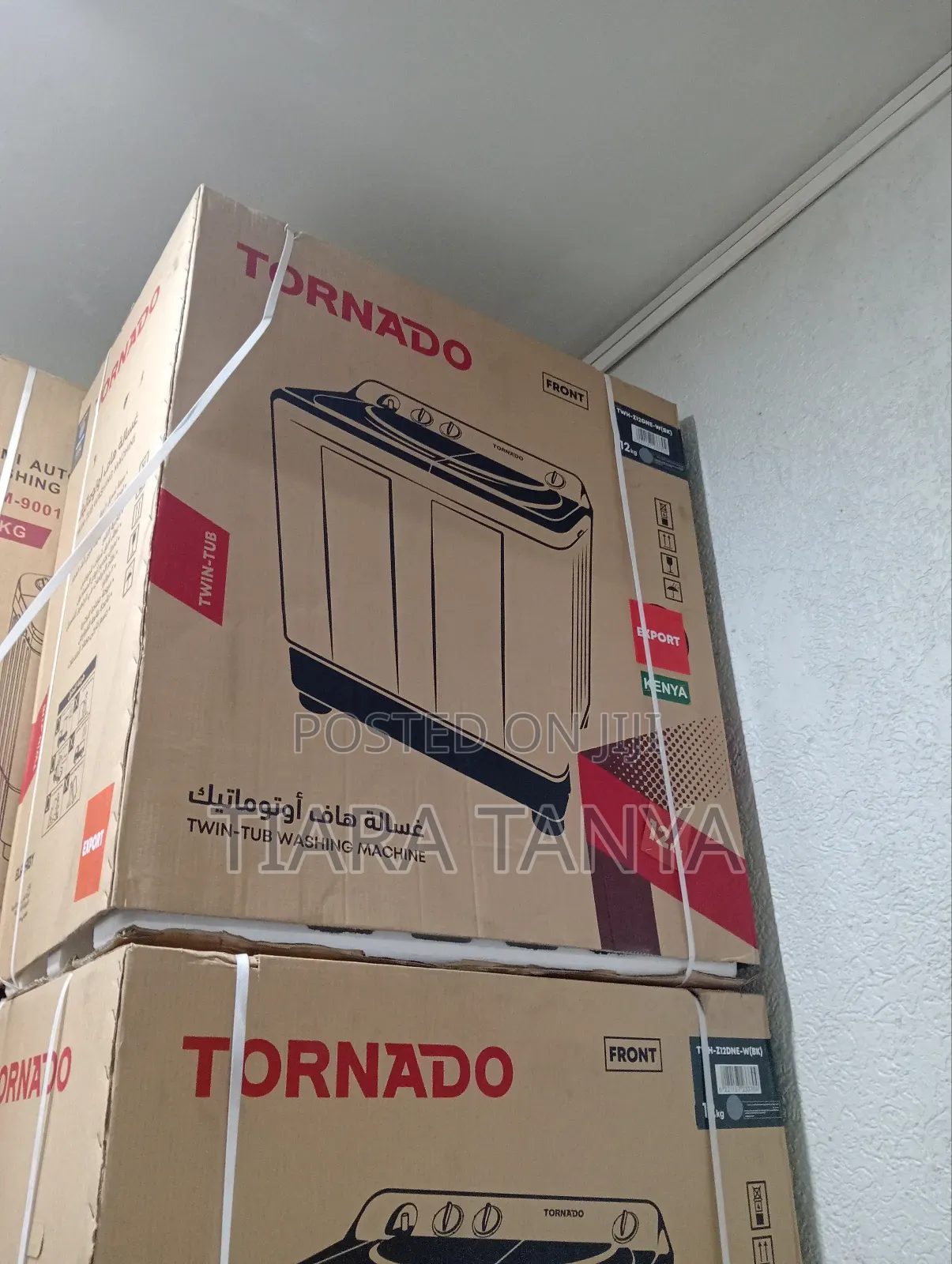 Tornado 12 Kg Top Load Twin Tub Washing Machine