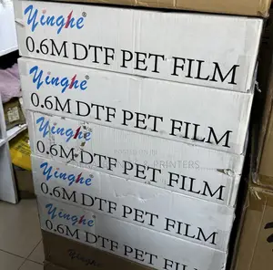 1 Box With 2pcs (60cm by 100m) DTF Film Roll