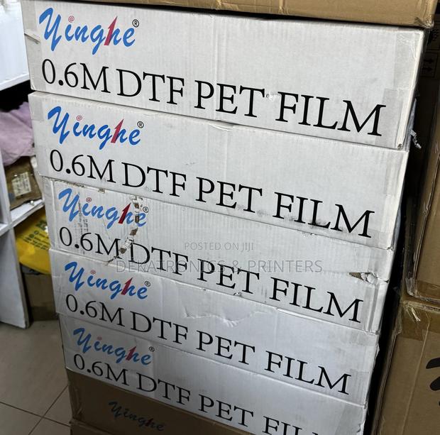 1 Box With 2pcs (60cm by 100m) DTF Film Roll