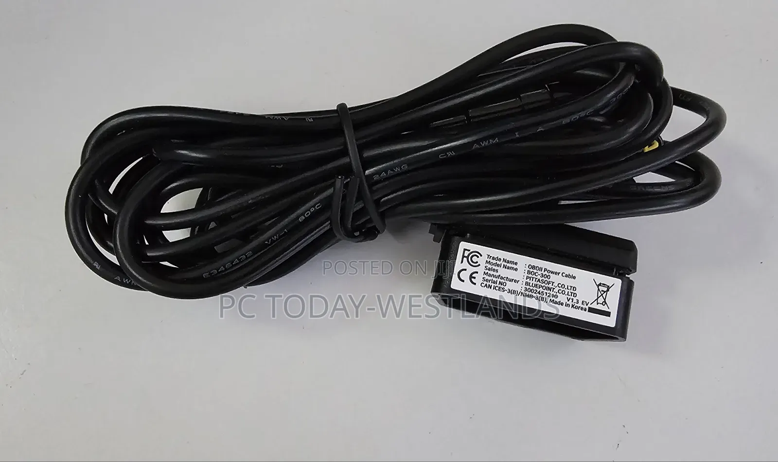 Blackvue Obd Ii Power Cable for X Model Dashcams (Boc-300)