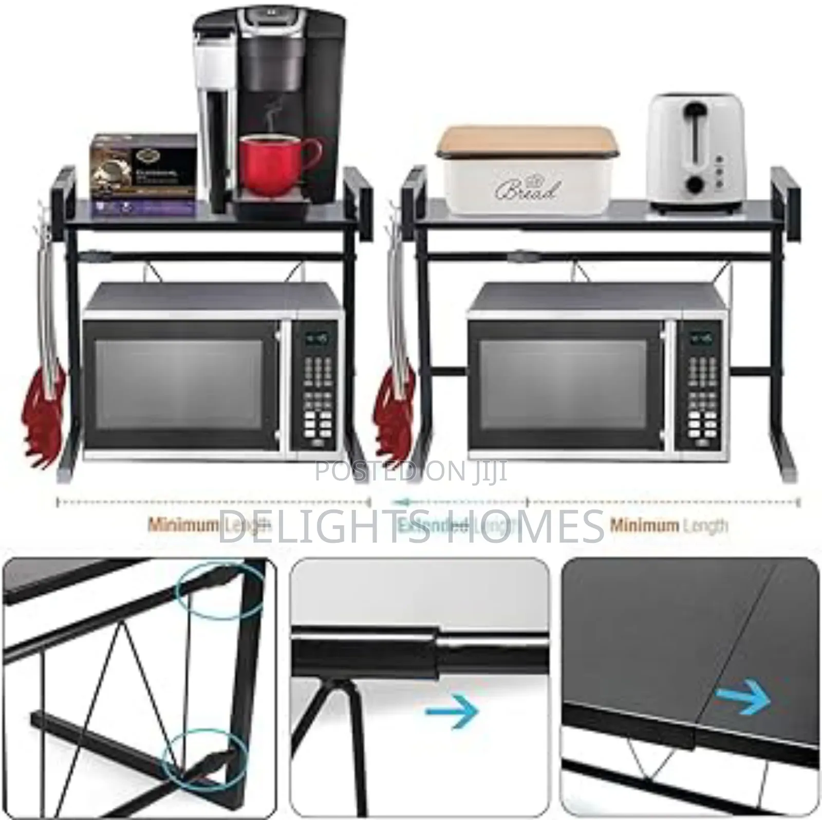 Microwave Metallic Rack