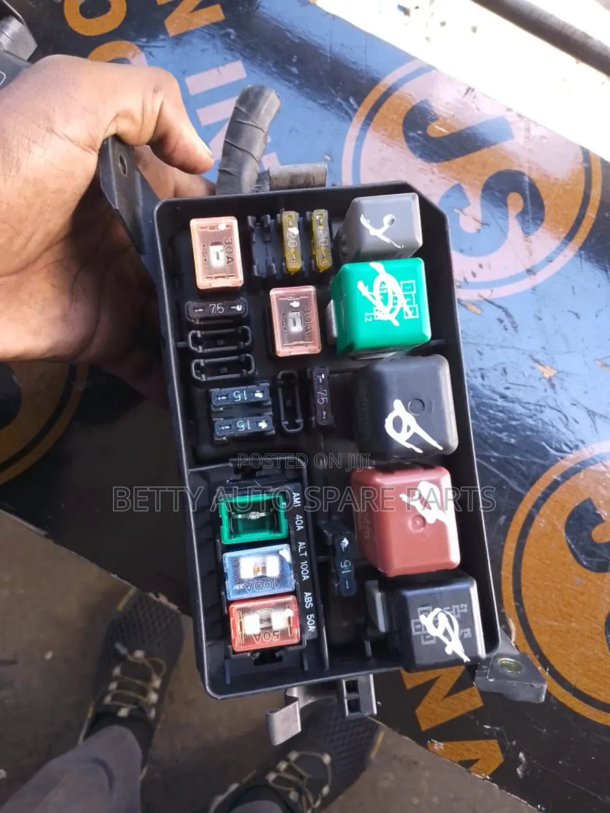 Toyota Collora 4e 102 Fuse Box