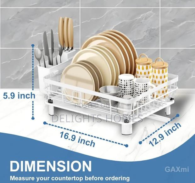 Sink Kitchen Rack Dish Drainer - thumbnail 2